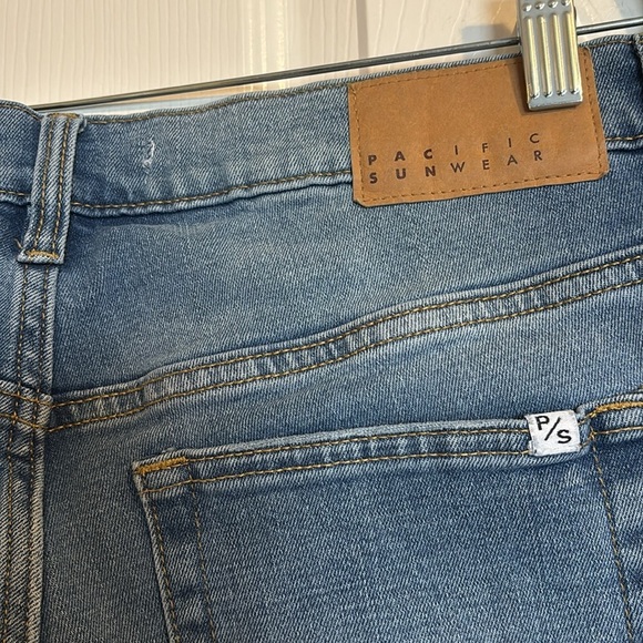 Pacsun men’s blue light wash stacked skinny jeans size 30 - Picture 8 of 12